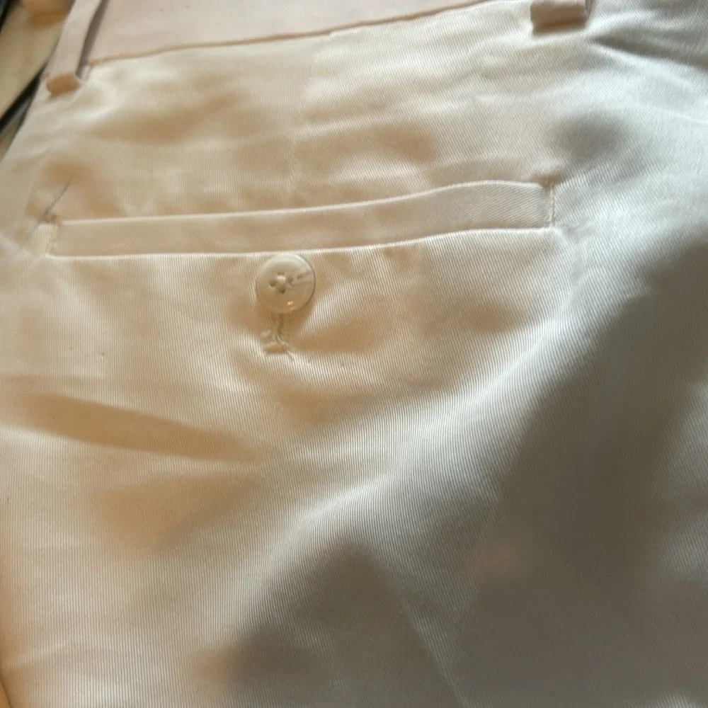 Alan Flusser Men’s White Golf Pants | Size: 34x30